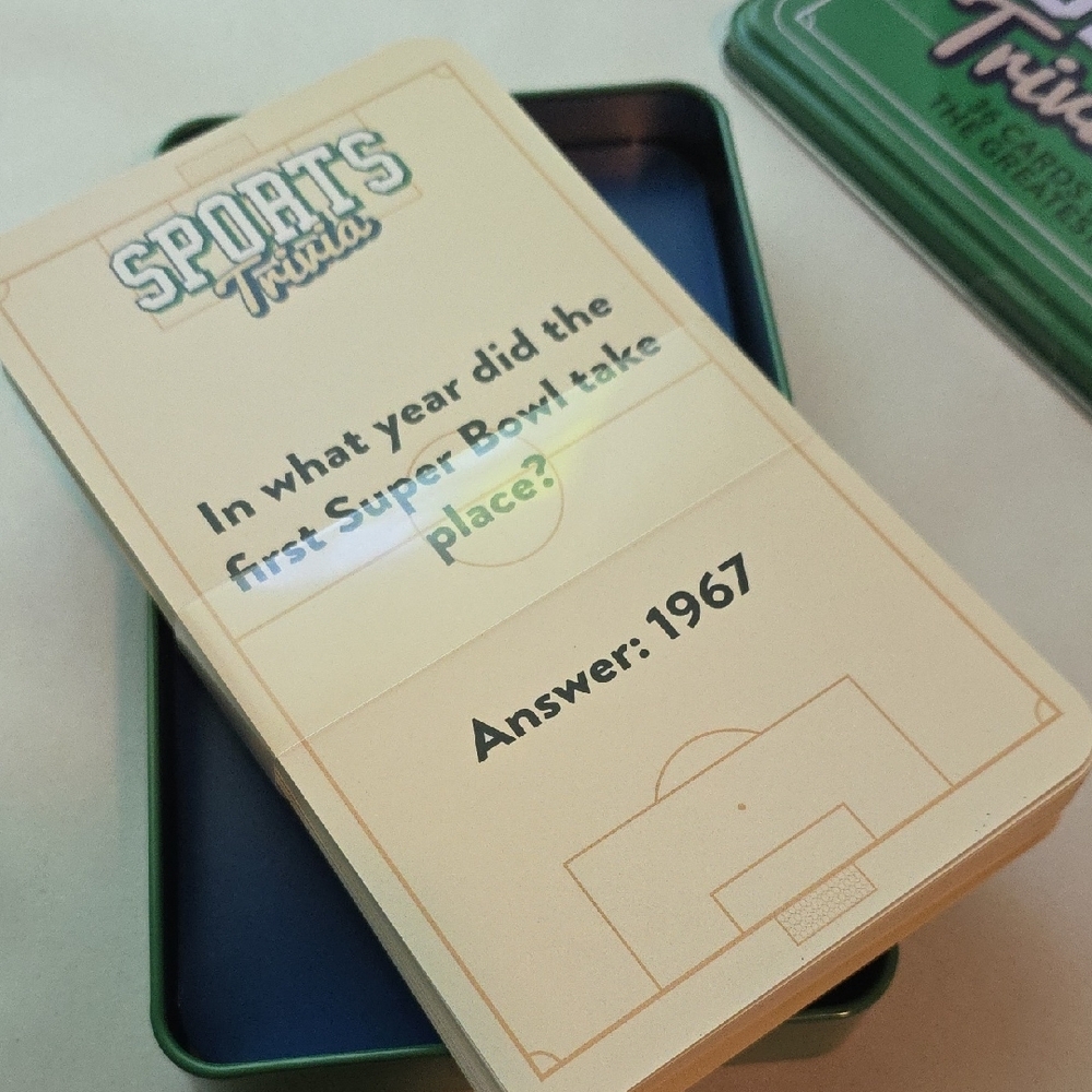 Sports Trivia Card Set - Picture 4 of 5
